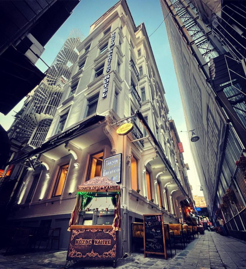 Taksim Galatist Hotel Istanbul Eksteriør bilde